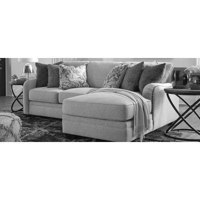 Layout B:  Two Piece Sectional - Chaise Right Side - 88" x 58"