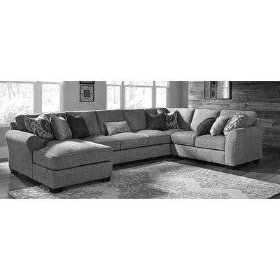 Layout B:  Four Piece Sectional (Chaise Left Side) - 67" x 128" x 104"