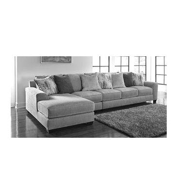 Layout B:  Three Piece Sectional (Chaise Left Side) 71" x 123"
