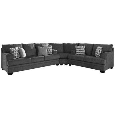 Layout A:  Three Piece Sectional (102" x 107"