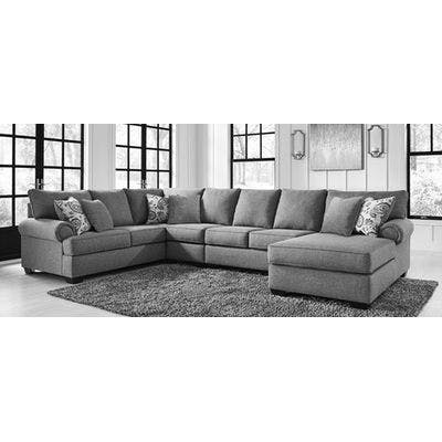 Layout B:  Four Piece Sectional (Chaise Right Side) 96" x 152" x 69" 