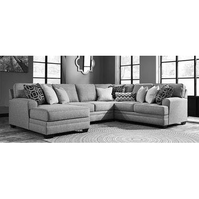 Layout C:  Four Piece Sectional (Chaise Left) 67" x 131" x 100"