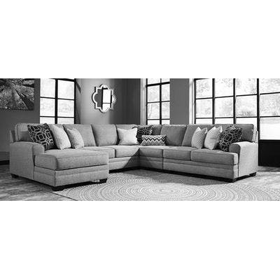 Layout F: Five Piece Sectional (Chaise Left) 67" x 131" x 128" 
