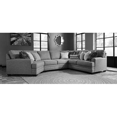 Layout G: Four Piece Sectional (Cuddler Left) 150" x 100"