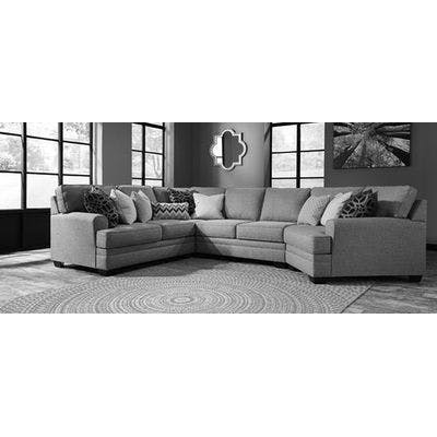Layout H: Four Piece Sectional (Cuddler Right) 100" x 150"