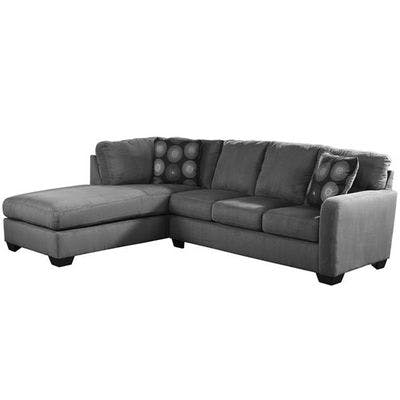 Layout A:  Two Piece Sectional (Chaise Left Side)  82" x 107"