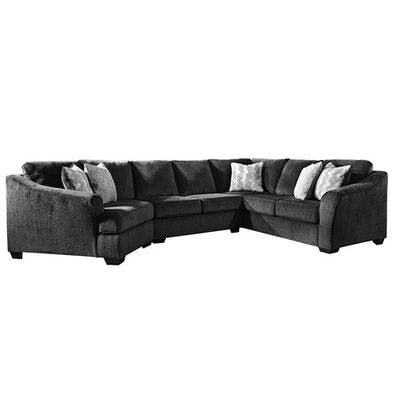 Layout D: Three Piece Sectional (Cuddler Left Side) 147" x 97"