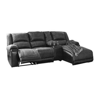 Layout I: Four Piece Reclining Sectional (Chaise Right Side) 108" X 63"