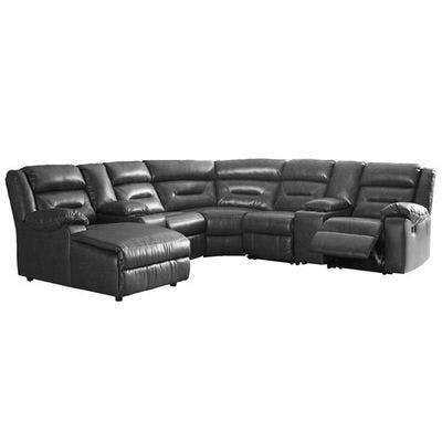 Layout I:  Seven Piece Reclining Sectional (Chaise Left Side) 118" x 118"