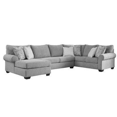 Layout A:  Three Piece Sectional (Chaise Left Side)  - 60" x 143" x 92"