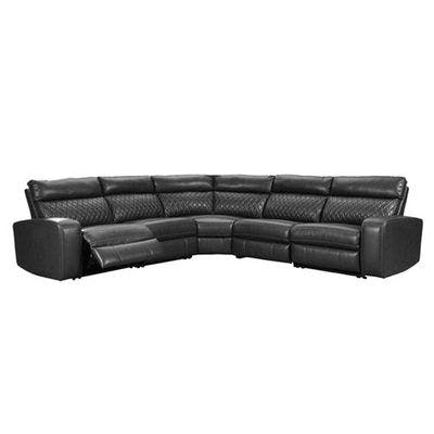 Layout C:  Five Piece Reclining Sectional - 123" x 123"