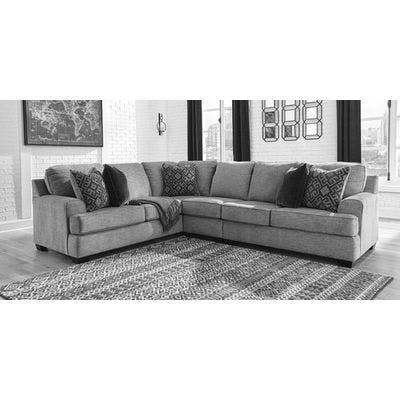 Layout C:  Three Piece Sectional - 99" x 142"