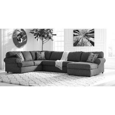 Layout A:  Three Piece Reclining Sectional - 93" x 147" x 62"