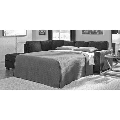Layout C: Two Piece Sleeper Sectional (Sleeper Right Side) 90" x 110"