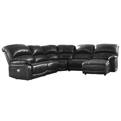 Layout F:  Five Piece Reclining Sectional (Chaise Left) 127" x 127"