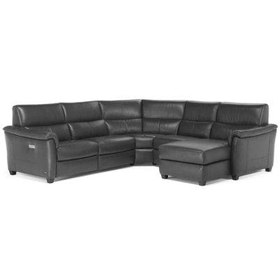 Layout E: Five Piece Reclining Sectional  (Chaise Right Side) - 111" x 110"