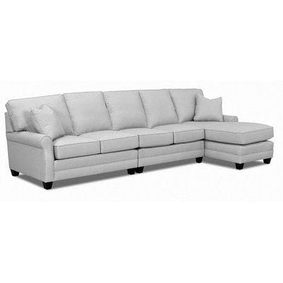 Layout G: Three Piece Sectional 129" x 65"