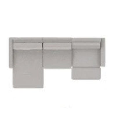 Layout G:  Three Piece Sectional 63" x 120"