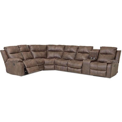 Layout E: Four Piece Reclining Sectional 106" x 144"