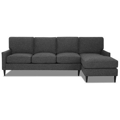 Layout D: Two Piece Sectional 107" x 60"