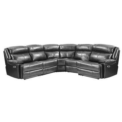 Layout A:  Five Piece Reclining Sectional 118" x 118" 