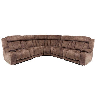 Layout A:  Five Piece Reclining Sectional 116" x 116"