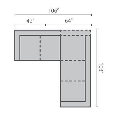 Layout B: Two Piece Sectional