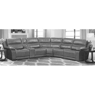 Layout A: Six Piece Reclining Sectional 150" x 138"