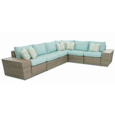 Layout E:  Seven Piece Sectional 137" x 107"