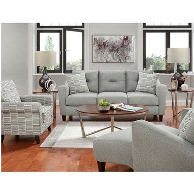 TNT Charcoal 3 Piece Living Room (Includes sofa, chair and chaise lounge)