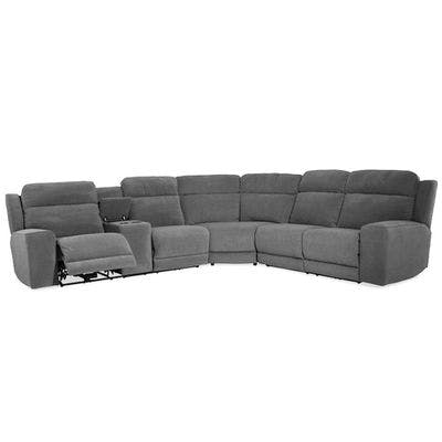 Layout A:  Three Piece Reclining Sectional (Console Left Side)