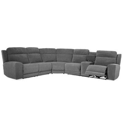 Layout B: Three Piece Reclining Sectional (Console Right Side)