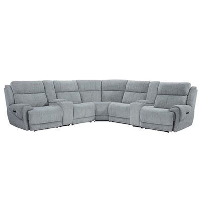 Layout C:  Seven Piece Power Reclining Sectional