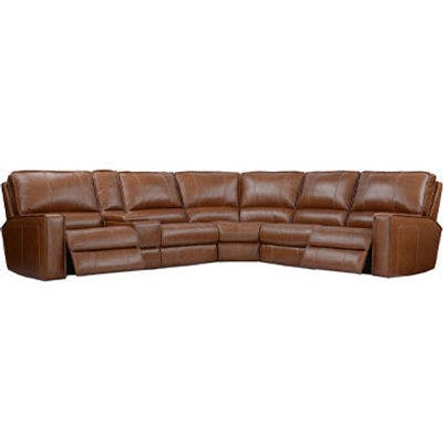Layout C:  Six Piece Reclining Sectional 131.5 x 119"