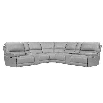 Layout C:  Seven Piece Reclining Sectional. 127" x 127" 