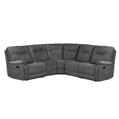 Layout A:  Five Piece Reclining Sectional. 118.5" x 118.5"