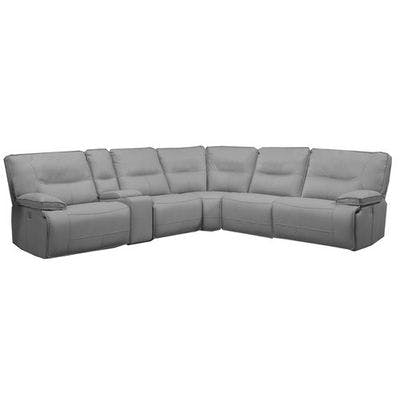 Sectional Layout B:  6 Piece Reclining Sectional 133" x 120"