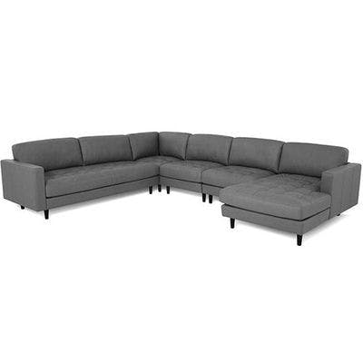 Layout I: Five Piece Sectional 110" x 151" x 61"