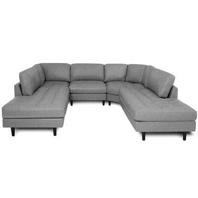 Layout K: Five Piece Sectional 105" x 117" x 112"
