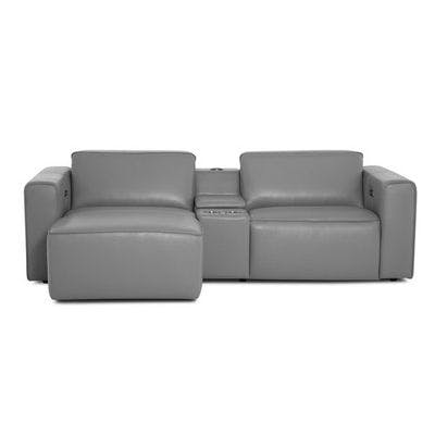 Layout A:  Three Piece Chaise Reclining Sectional 62" x 97"