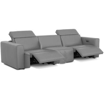 Layout C:  Three Piece Reclining Sectional 117" Wide