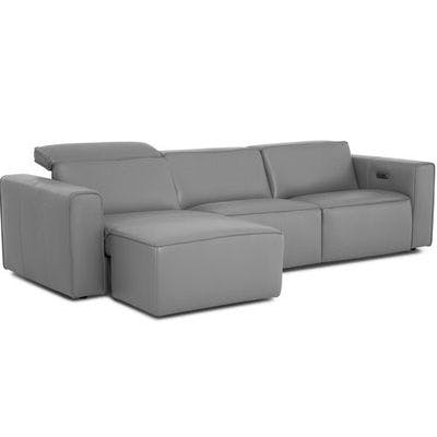 Layout D:  Three Piece Chaise Reclining Sectional. 62" x 117"