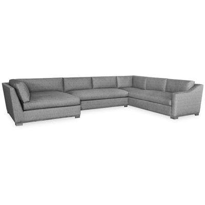 Layout E: Three Piece Sectional 89" x 145" x 111"