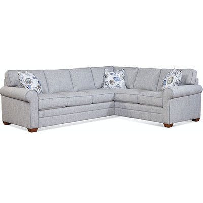 Layout A:  Two Piece Sleeper Sectional 117" x 94"