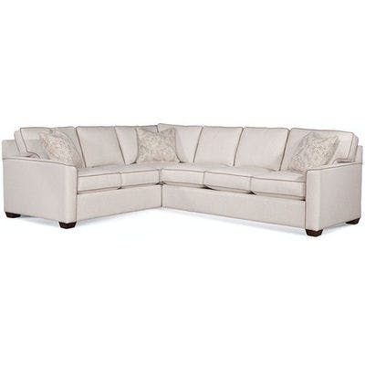 Layout B:  Two Piece Right Side Sleeper Sectional 92" x 115"