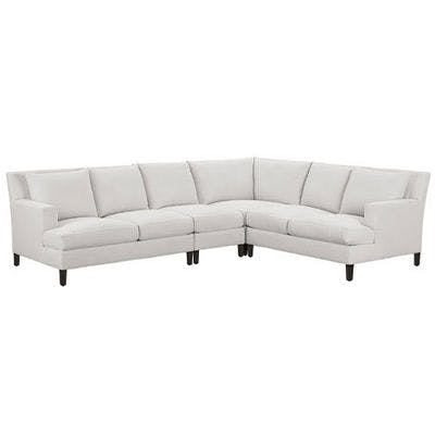 Layout C:  Four Piece Sectional 129" x 104"