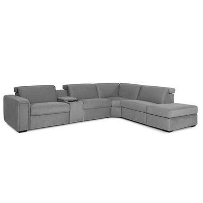 Layout I:  Five Piece Sectional 124" x 138"