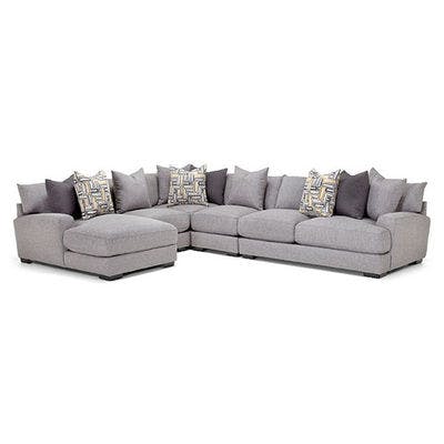Layout N:  Five Piece Sectional 65.5 x 111.5 x 144.5" 