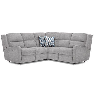 Layout A:  Three Piece Sectional 82.5" x 82.5"