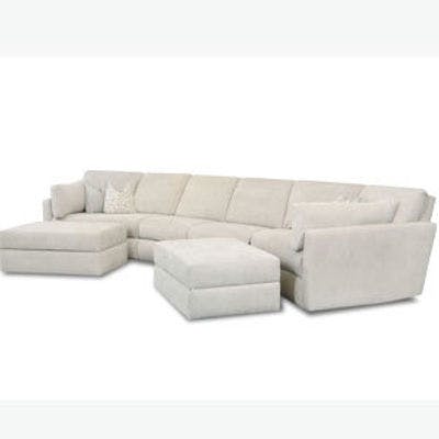 Layout G:  Five Piece Reclining Sectional 173" Wide